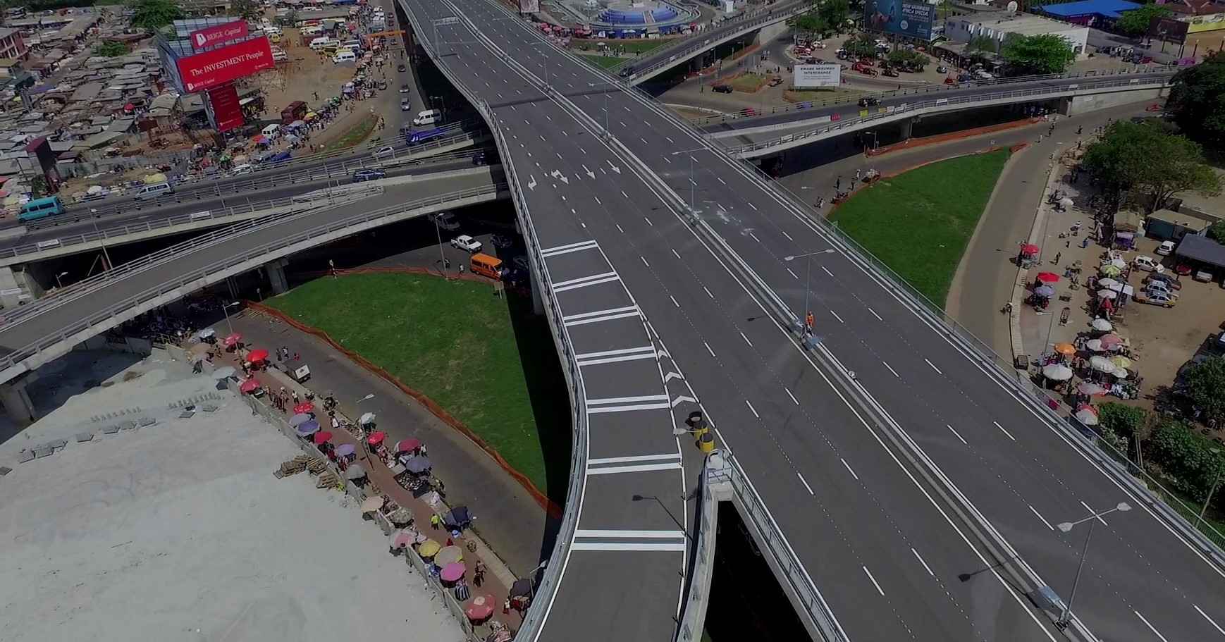 Kwame Nkrumah Circle Interchange and Ring Road Flyover