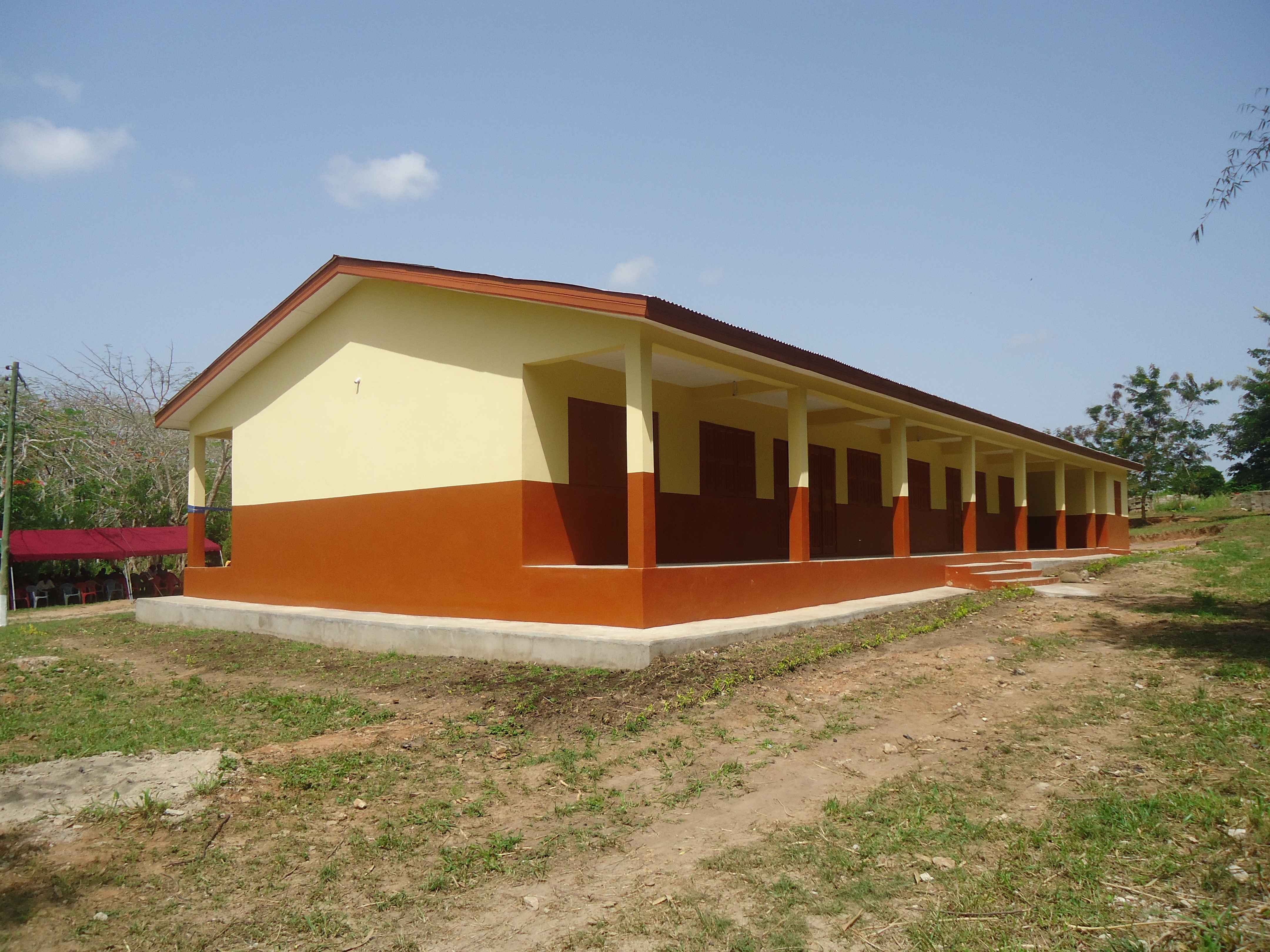 Classroom blocks Sponsored by USAID